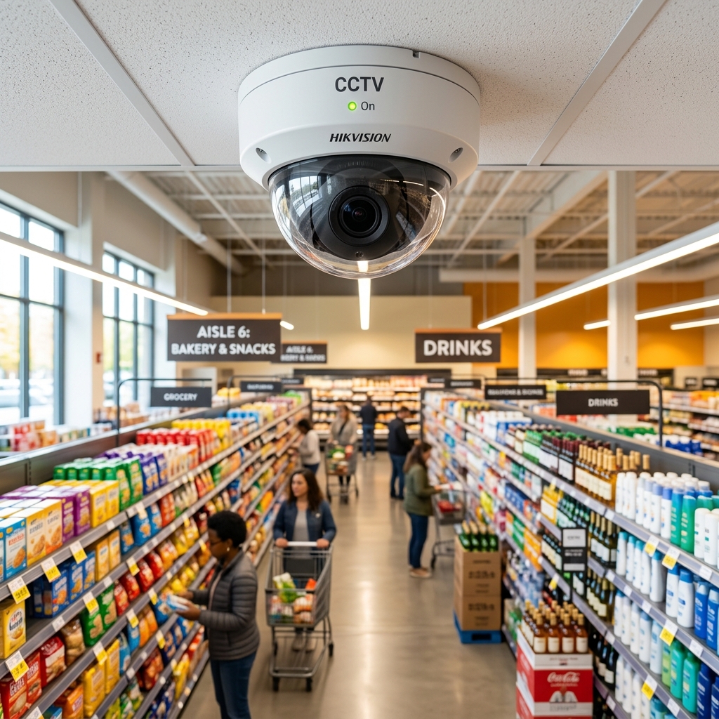 Pemasangan CCTV Kedai Runcit